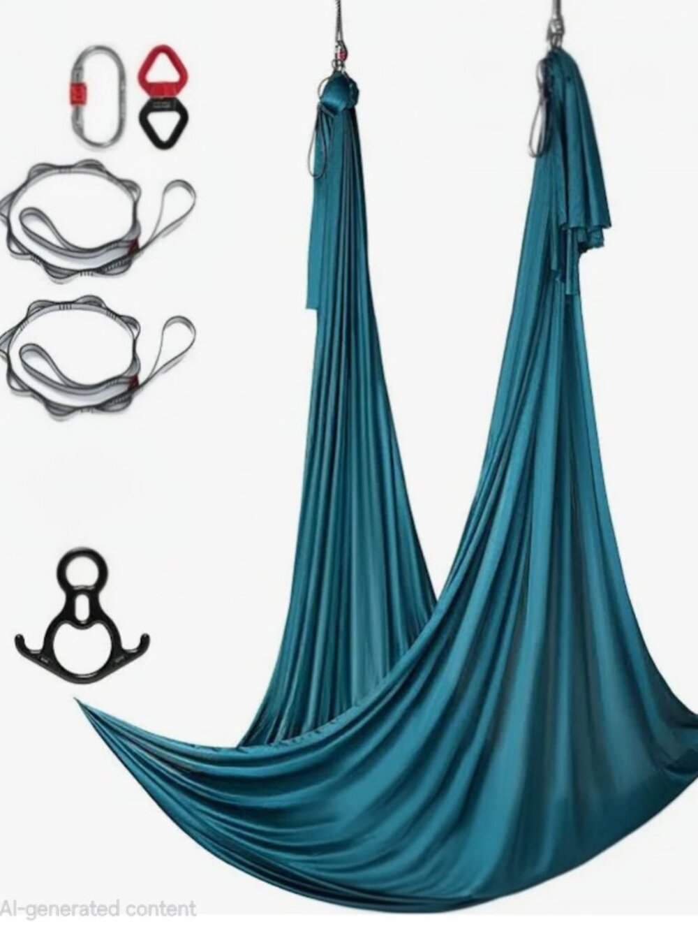 Aerial Yoga Hammock Swing Starter Kit Mint Open Box